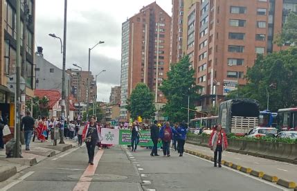 Bogotá Tránsito on Twitter 09 44 a m AEstaHora los manifestantes