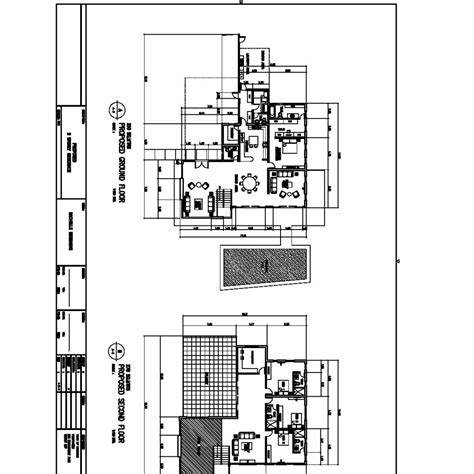 Structural Plan For 2 Storey House