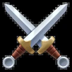 Crossed Swords Emoji Meaning Copy Paste