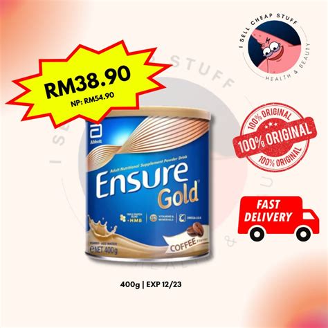 Ensure Gold Coffee Flavour 400g Shopee Malaysia