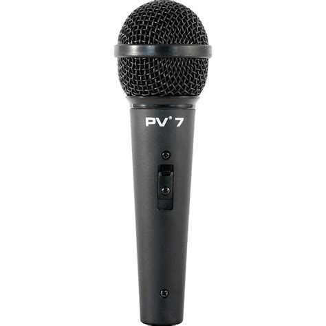 Peavey PV 7 Cardioid Dynamic Mic W XLR Cable Reverb