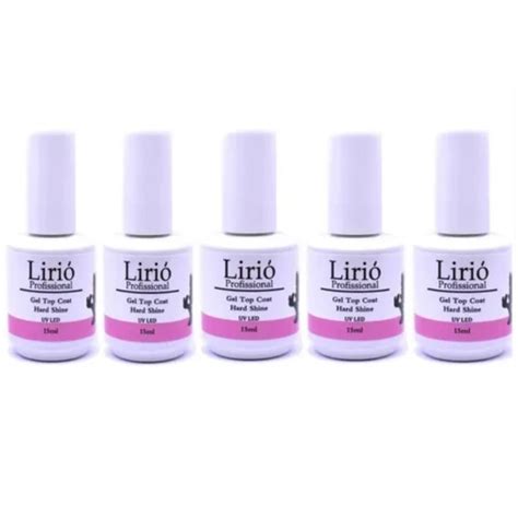 Kit Top Coat Liri Kit Unidades Durabilidade Unhas De Gel Shopee Brasil