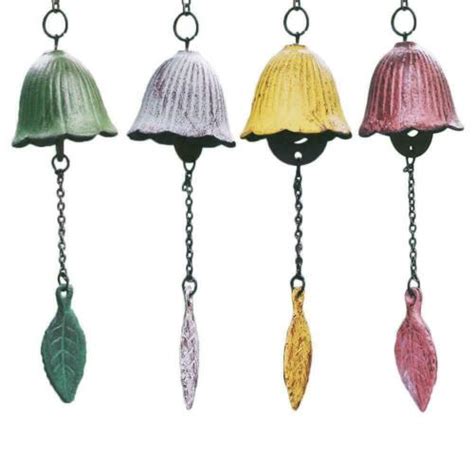 Japanese Furin Wind Chime Bell Iwachu Nambu Cast Iron Bell Decor