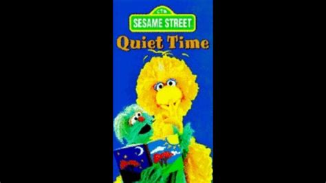 Sesame Street Quiet Time Vhs