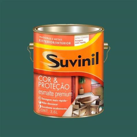 Esmalte Suvinil Cor e Proteção 3 6 litros Acetinado Escolha a Cor