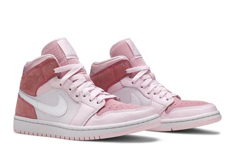 Wmns Air Jordan 1 Mid Digital Pink Cw5379 600