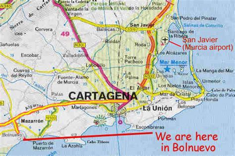 Cartagena Map