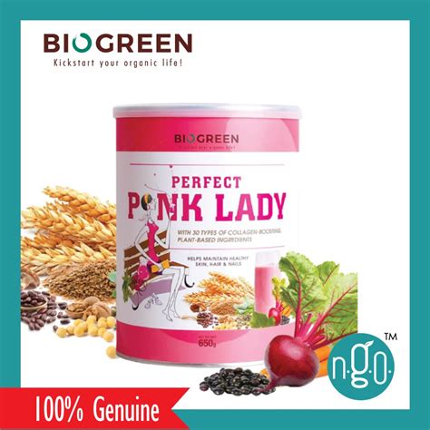 Biogreen Perfect Pink Lady Oatmilk G Tin Shopee Malaysia