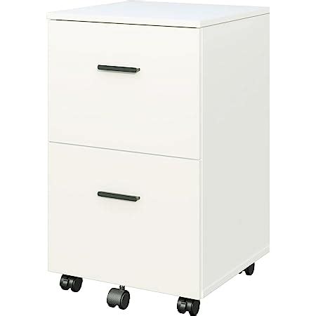 Panana Mobile File Cabinet With 2 Drawers Wooden Small Filing Cabinet