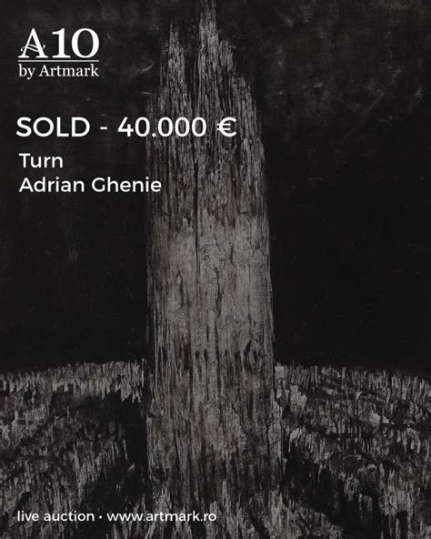 O lucrare semnată de Adrian Ghenie adjudecată la 40 000 de euro