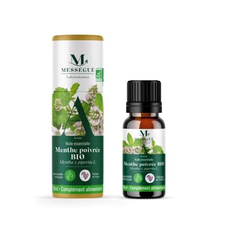 Huile Essentielle De Menthe Poivr E Bio Ml Laboratoires Mess Gu