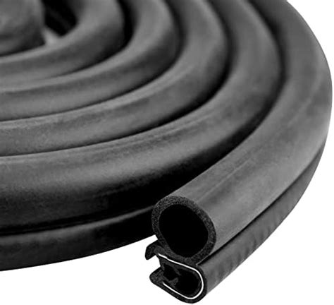 Car Door Rubber Seal Strip Trim Seal With Side Bulb Automotive Weather