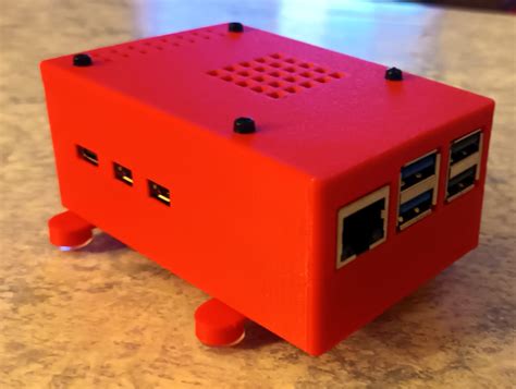 Raspberry Pi 5 Case Designed For Active Cooler And Nvme Ssd By Mrlinux2u Download Free Stl