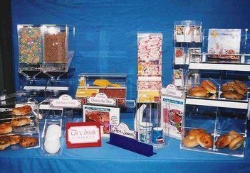 acrylic food displays polyfab display company