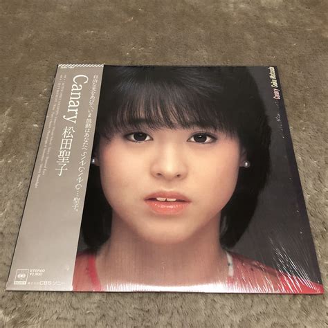 Yahooオークション 【帯付シュリンク付】松田聖子 Canary Lp レコ