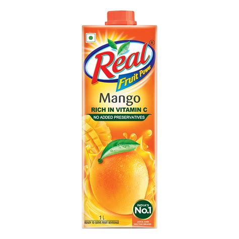 Buy Real Mango Fruit Juice 1l Rich In C No Added Preservatives No