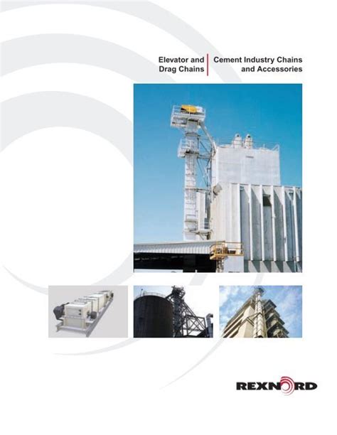 Cement Industry Chains And Accessories Elevator And Rexnord