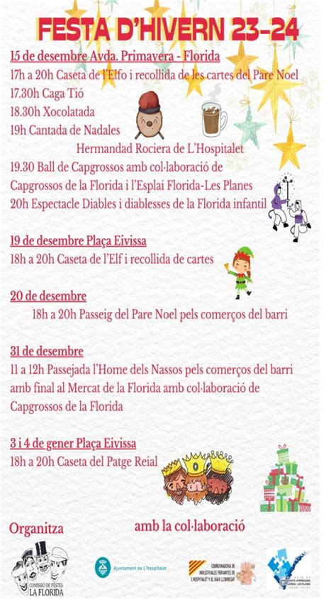 Nadal 2023 A L Hospitalet Programa De Actividades De Navidad En La