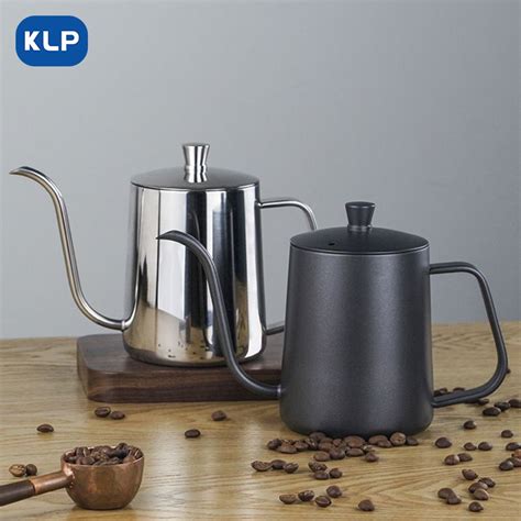 Jual Teko Kopi Leher Angsa Gooseneck Pour Over Kettle Barista Pembuat