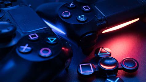 Download Sony PlayStation 4 Remote Control Light Wallpaper | Wallpapers.com