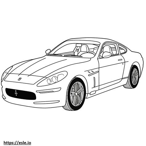 Maserati 225 Coloring Page