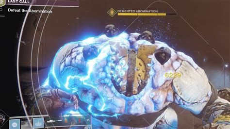 Destiny 2 Forsaken Boss Demented Abomination Aftermath Full