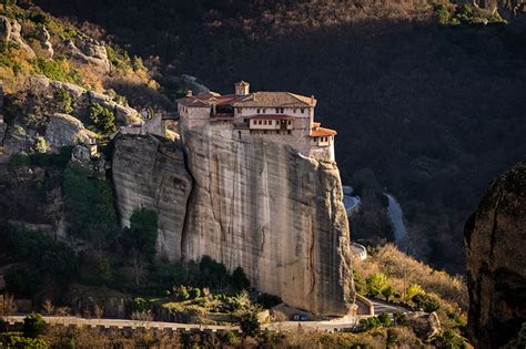 Foto Kloster Griechenland Monastery Rousanou Meteora Felsen Städte