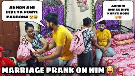 Fake Marriage Prank On Boyfriend Gone Wrong He Got Very Angry New