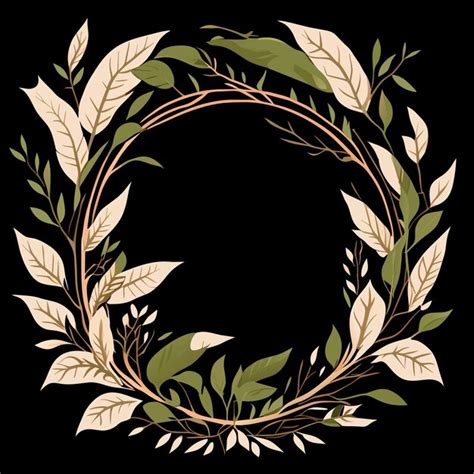 Premium Vector Exquisite Handcrafted Wild Foliage Concepts