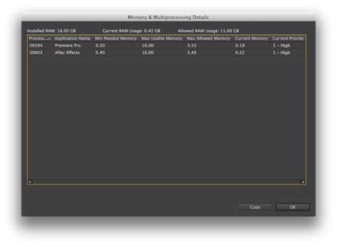 premiere pro memory settings explained blog digital rebellion