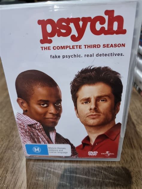 Psych Season 3 Dvd 2008 For Sale Online Ebay