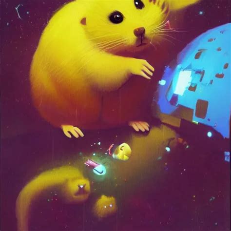 A Giant Hamster By Paul Lehr Stable Diffusion OpenArt