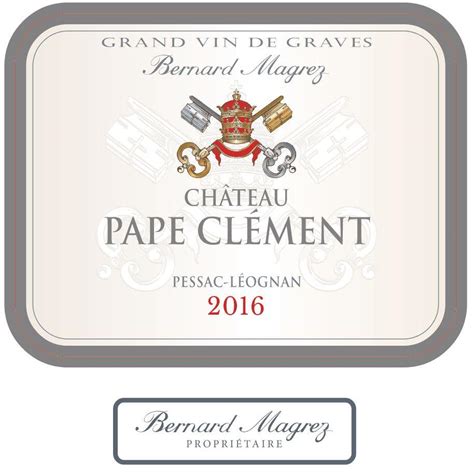 Chateau Pape Clement Pessac Leognan Grand Cru Classe De Graves