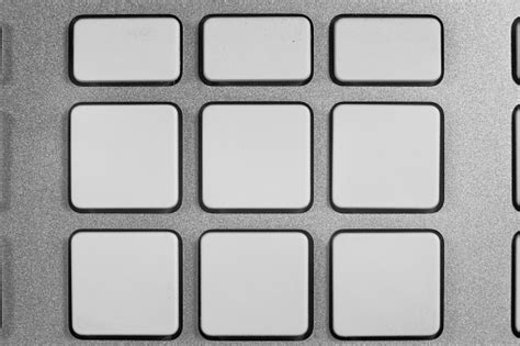 Blank Computer Keyboard Keys 2 Stock Photo - Download Image Now - Backgrounds, Computer ...