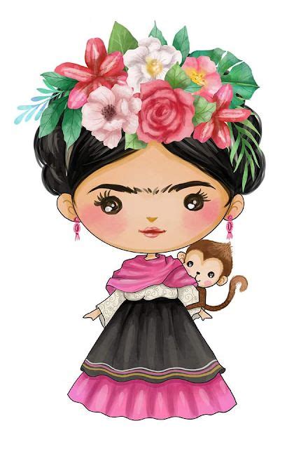 Pin De Lira Reina Cohen En Frida Kahlo Frida Kahlo Caricatura Frida