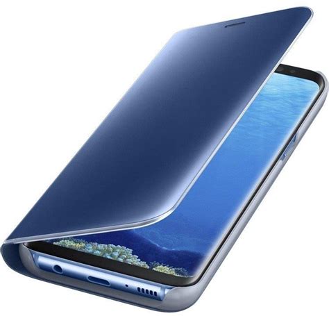 Samsung Clear View Standing Cover Do Galaxy S8 Niebieski EF