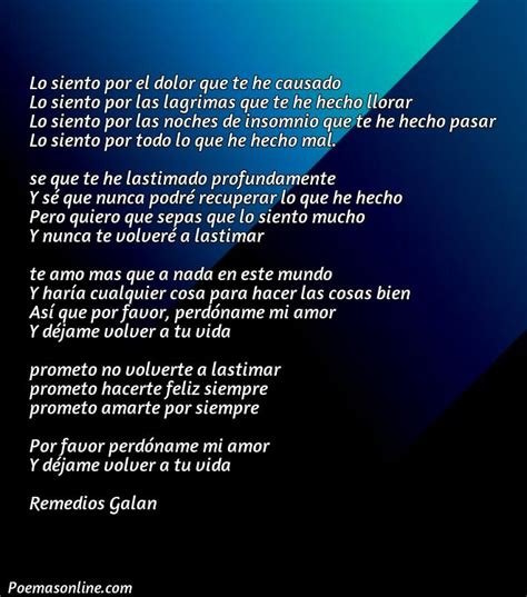 Mejores Poemas Para Pedir Perd N Al Amor De Mi Vida Poemas Online