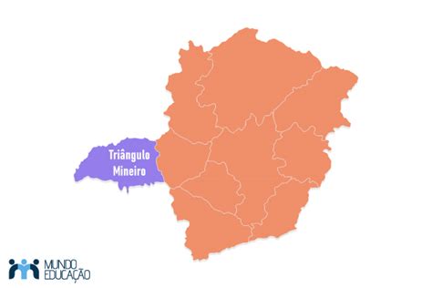 Mapa Do Triangulo Mineiro - Triângulo Mineiro: o que é, cidades, mapa - Mundo Educação