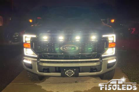 2017 2022 F250 Super Duty Raptor Style Extreme Led Grill Kit