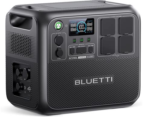 BLUETTI Portable Power Station AC200L 2048Wh LiFePO4 Battery Backup