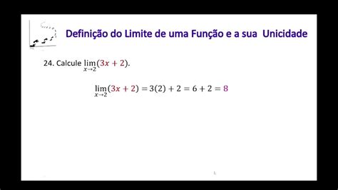 Curso De Limites Aula 29 Definição Do Limite De Uma Função E A Sua