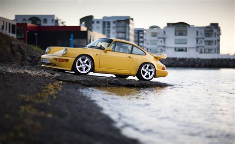 Fondos De Pantalla Vehículo Amarillo Porsche 911 Coche Deportivo