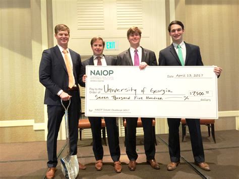 Georgia MBA team takes first place at real estate competition - UGA Today