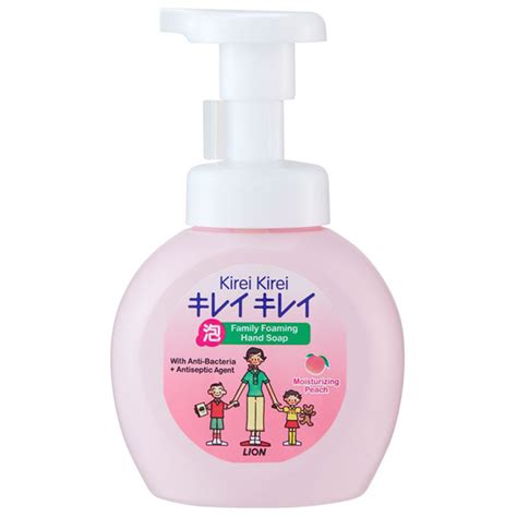 รวว Kirei Kirei Family Foaming Hand Soap Moisturizing Peach รววจาก