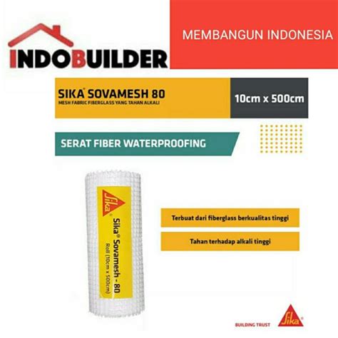 Jual Sika Sovamesh Ukuran Cm X Meter Membran Serat