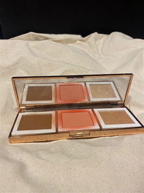 Esqa Trio Goddess Cheek Palette Athena Kesehatan Kecantikan Rias