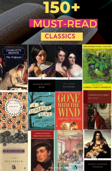 150 Must Read Classic Books For Adults Artofit