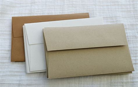 Recycled Envelopes Using 30% - 100% Post Consumer Paper