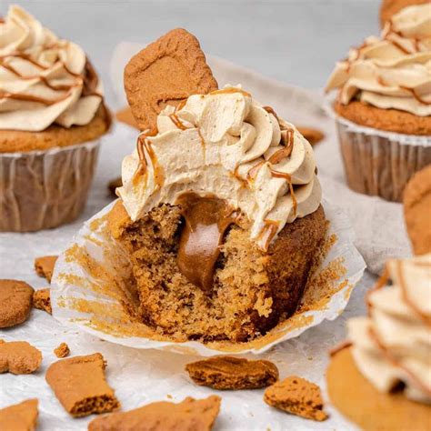 Biscoff Cupcakes With Biscoff Buttercream Video Desserts Fun