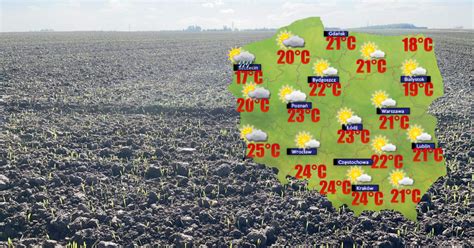 W poniedziałek szansa na opady pojawi się w rejonie Szczecina POGODA